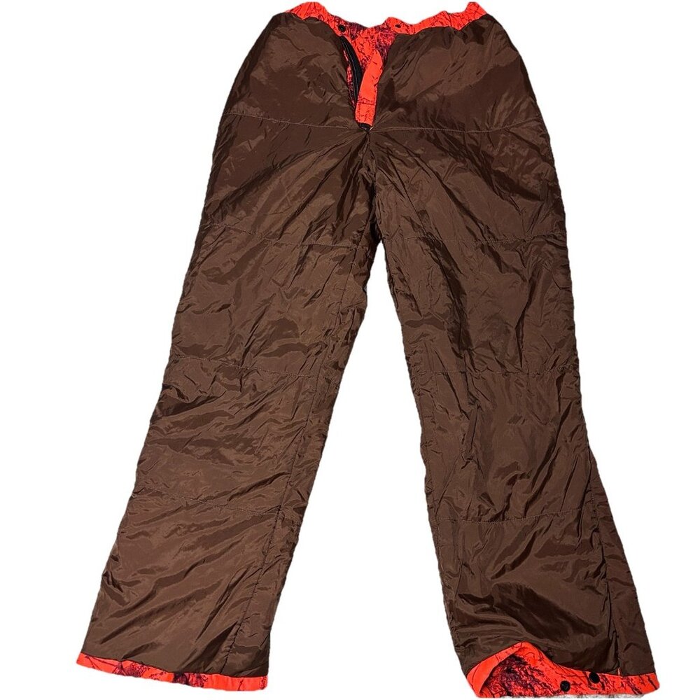 Mount’n Prairie Outdoor Pants Blaze Orange Naked North Insulated Camo Hunter W31 - Picture 2 of 13